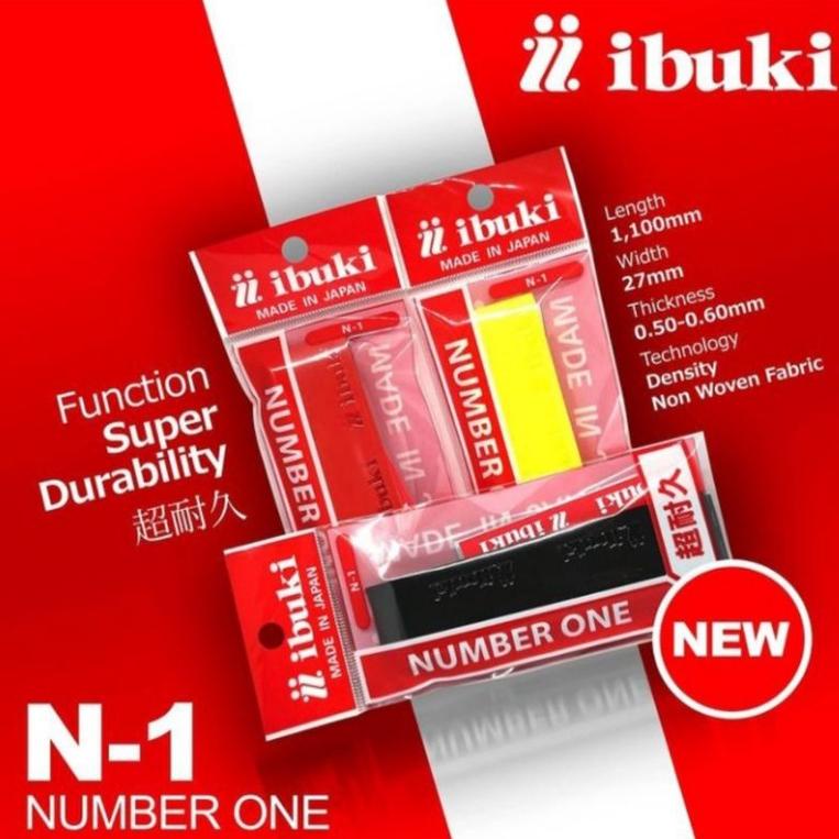Promo Grip Karet Badminton Ibuki Number One Grip Ibuki N1 Overgrip Ibuki