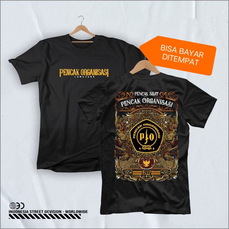 KAOS T-SHIRT PENCAK SILAT PENCAK ORGANISASI DESIGN FULL