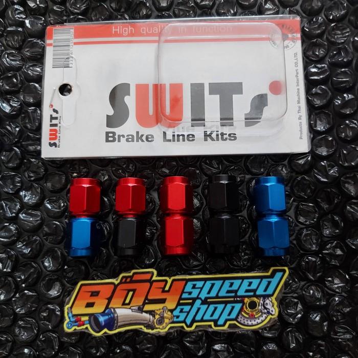 Terlaris Fitting Lurus Selang Rem Swit Drat Drat