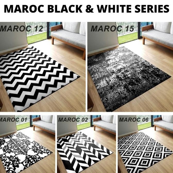 [Martha Karpet] Karpet MAROC 160x210 Monokrom