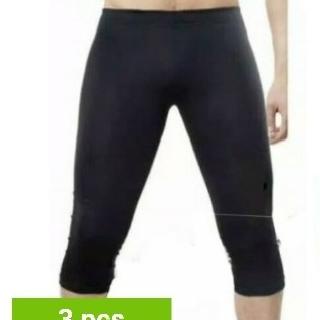 (hemat 3) Celana legging pria 3/4 standar jumbo / Leging olahraga