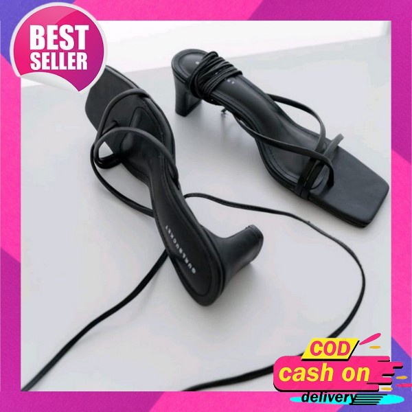 Hak Lancip Jumbo Simple High Heels Wanita Korean Style 5Cm Lebaran Terbaru 2023 Hils Remaja Murah Me