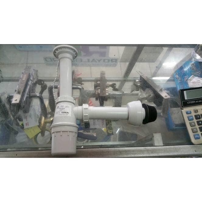 Terlaris Sifon Afur Wastafel Dupon Plastik Baut Atas (Tb.Sumber Rejeki)