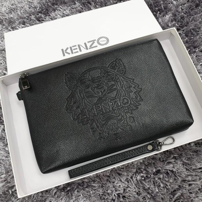 Terlaris Tas Pouch Clutch Bag Handbag Kulit Branded Import Wanita Pria Cowok