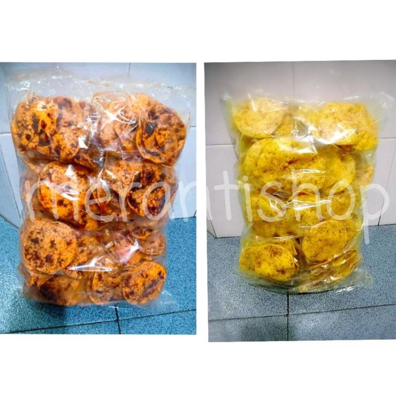 

Kerupuk Opak Ubi dan Keladi Selatpanjang isi 20 Bungkus / Kripik Bulat Pedas Merah keripik Talas Kunyit Cabe Hijau Best Seller