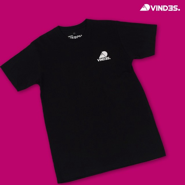 【MEGA SALE】 Vindes Store - T-shirt Vindes Logo Hitam