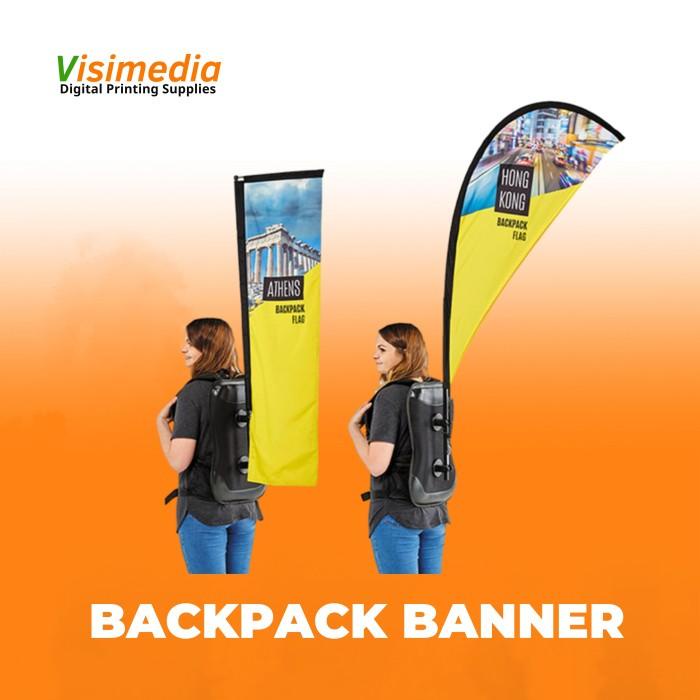 Terlaris Backpack Banner | Backpack Flag Banner | Umbul-Umbul | Flag Banner