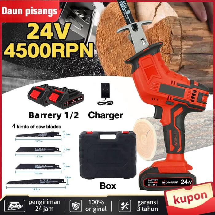 Terlaris Mesin Gergaji Besi Kayu Portable Gergaji Rantai Portable Handheld Saw