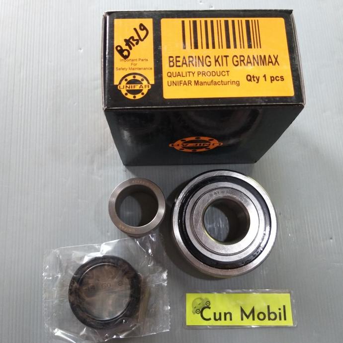 Bearing roda belakang Grand Max+Kones+Seal 3 macam 35 BCV 09 UNIFAR