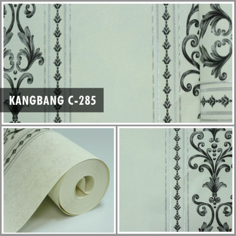 wallpaper dinding wallpaper garis klasik aesthetic kamar wallpaper surabaya