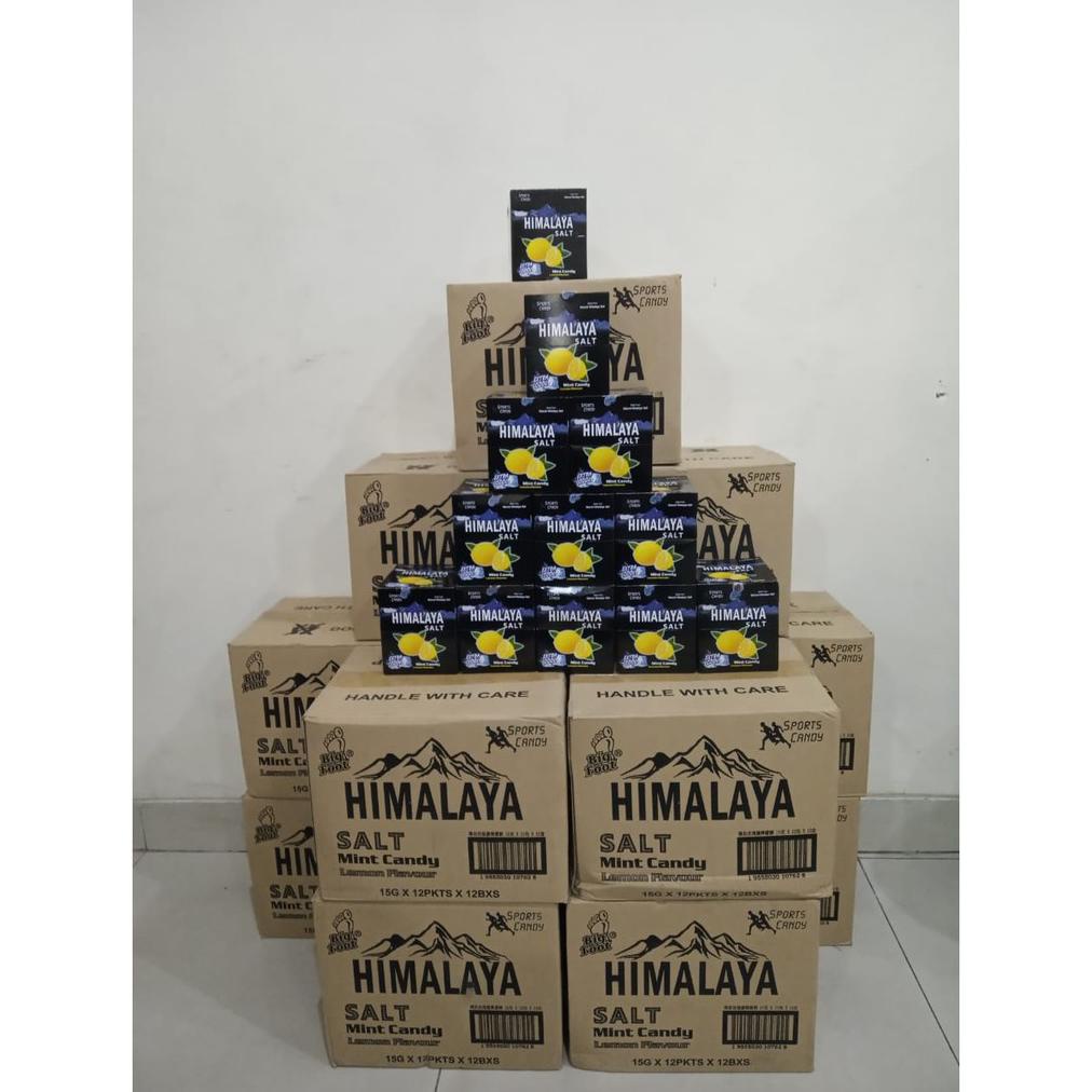 

Himalaya Salt candy /permen segar mint rasa lemon KARTON -Anti Oksidan Best Seller