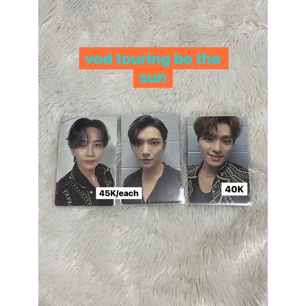 Ready Ina Photocard VOD Touring Be The Sun PC Seventeen