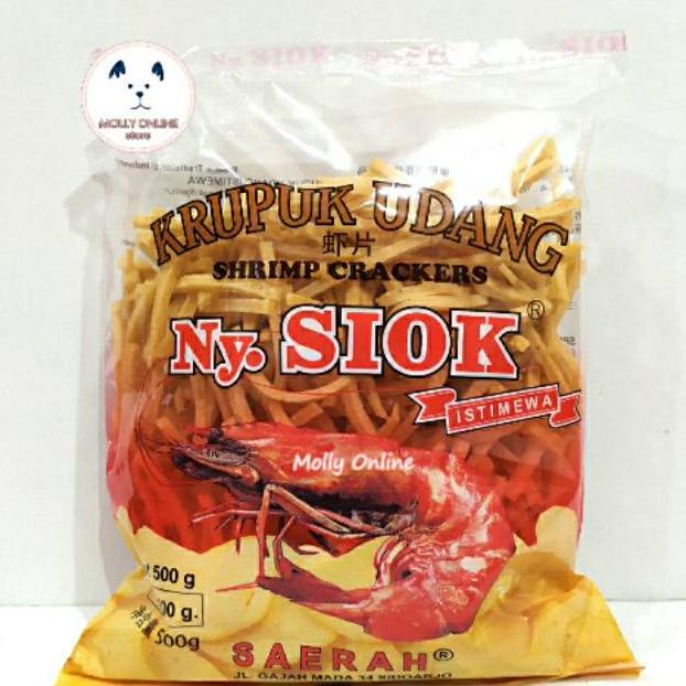 

Ny Siok Kerupuk Udang Mentah Stik 500gr Krupuk Panjang Shrimp Crackers FREE BUBBLE WRAP Best Seller