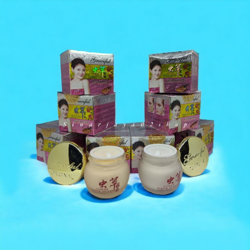 CREAM GRACEFUL SIANG DAN MALAM WHITENING CREAM GRACE FUL ORIGINAL