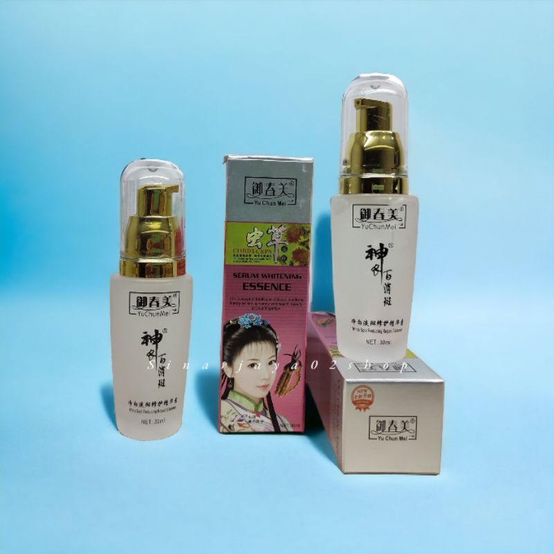 SERUM YU CHUN MEI Cordyceps WHITENING ESSENCE SERUM CORDYCEPS ORIGINAL BPOM