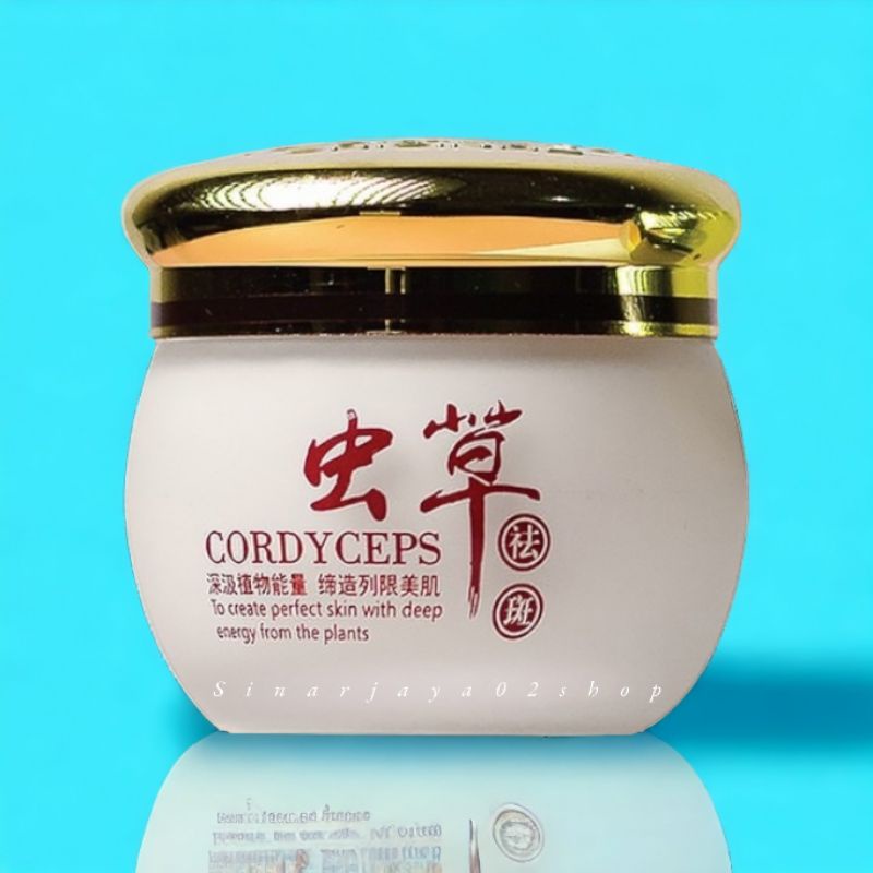 CREAM YU CHUN MEI CORDYCEPS SIANG DAN MALAM WHITENING CREM ORIGINAL BPOM