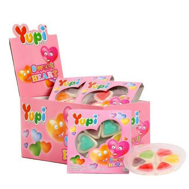 

Yupi SWEET HEART 15 gr 1 SACHET