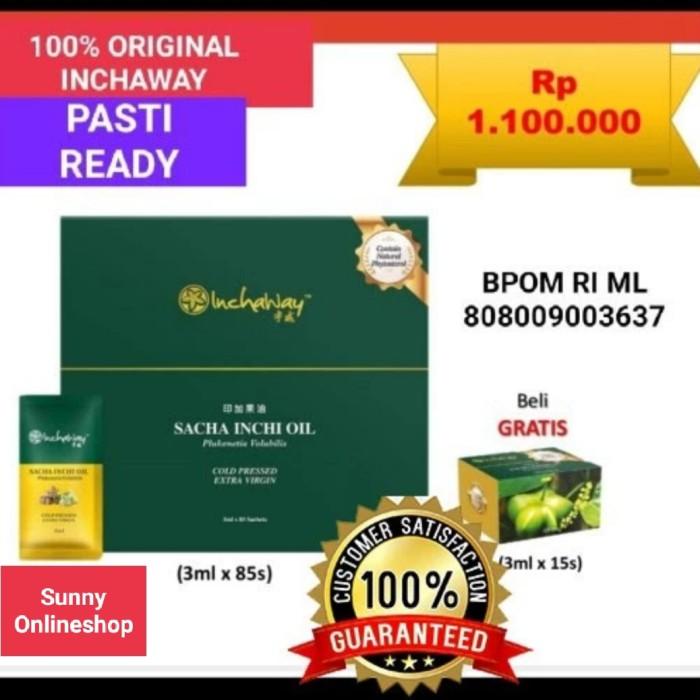 Terlaris Inchaway Sacha Inchi Oil Box Original