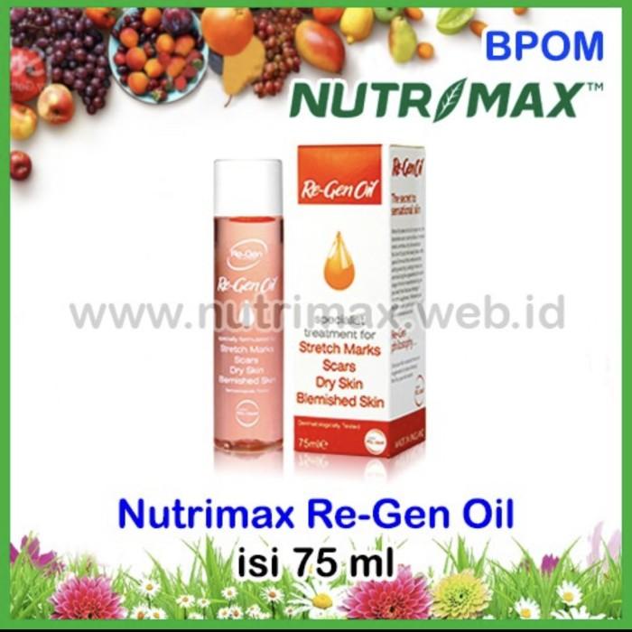 Terlaris Re Gen Oil 75 Ml Bpom Nutrimax Minyak Regen Stretch Mark Oil