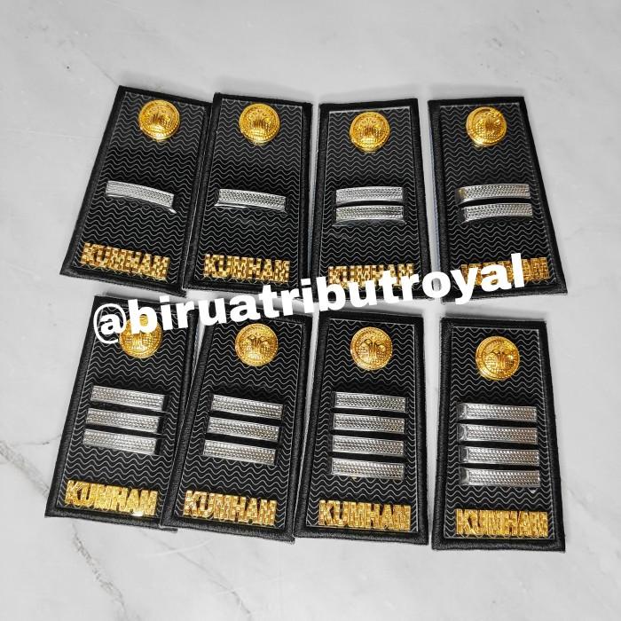 Best Seller Pangkat Pdh Akrilik 2A , 2B , 2C Kumham Terbaru - Kemenkumham