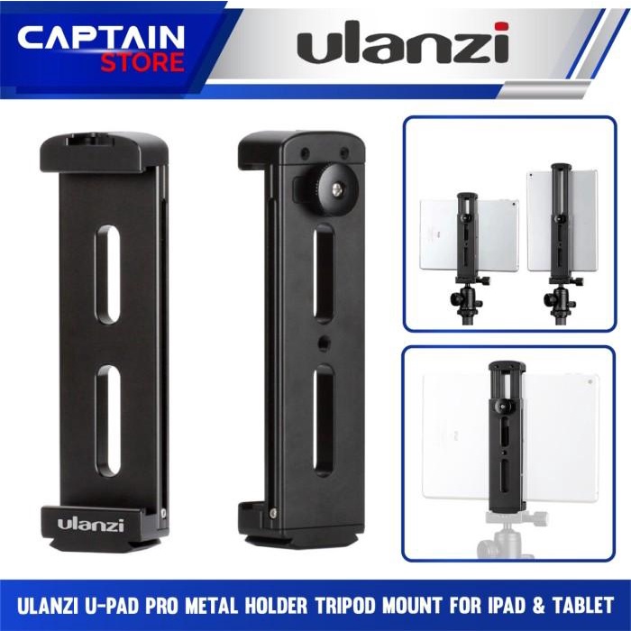 Terlaris Ulanzi U-Pad Pro Metal Holder Tripod Mount For Ipad & Tablet