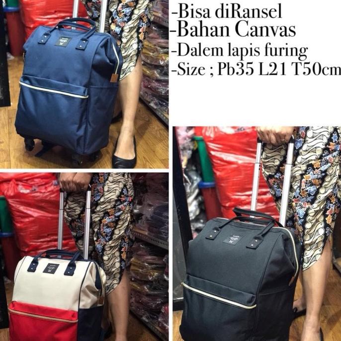 Best Seller Travel Troly Anello 4 Roda Bisa Ransel Sale