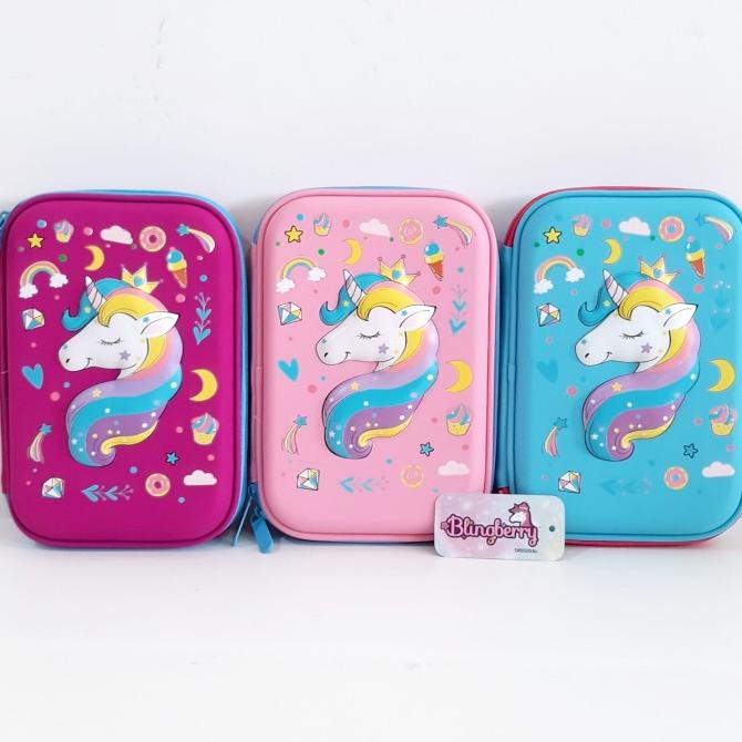 

Kotak Pensil Unicorn 3D Tempat Pensil Smiggle Unicorn Kado Anak