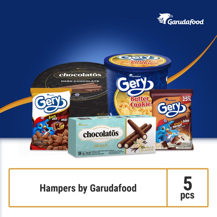 

Hampers Ramadhan / Lebaran Garudafood 1B - Wafer / Biskuit Kaleng
