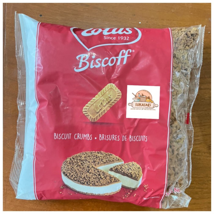 

Lotus Biscoff Biscuit Crumbs 750gr remahan biscuit crumb