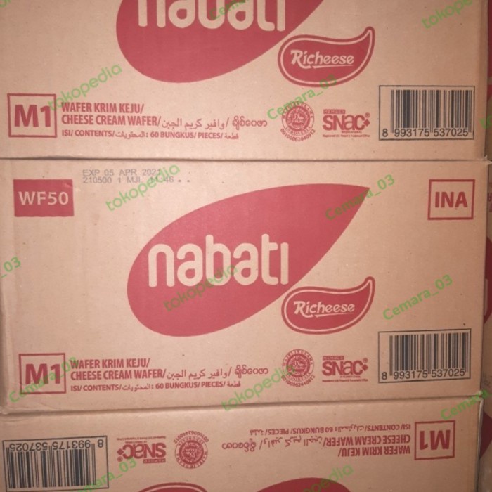 

nabati wafer richeese keju/dus