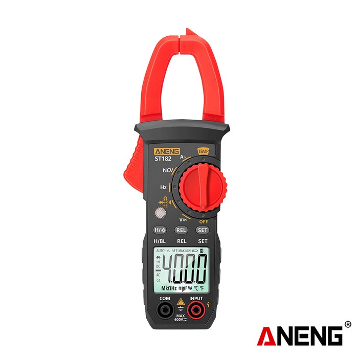 Terlaris Aneng St182 Digital Multimeter Voltage Tester Clamp Ammeter Original