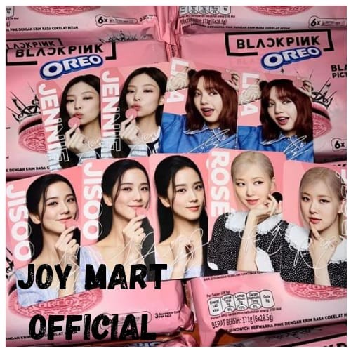 

OREO BLACKPINK LIMITED EDITION WITH FREE EXCLUSIVE PHOTOCARD