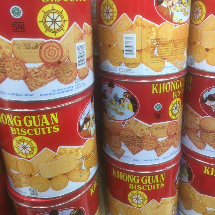

khong guan kaleng 650 gram
