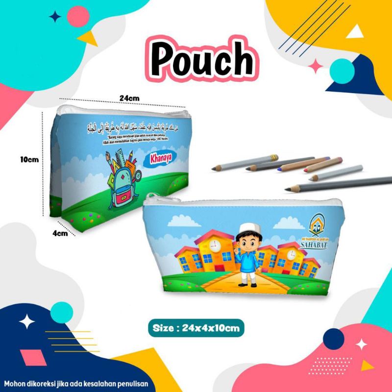 

Pouch Custom/Nama/Foto Sahabat Laki Laki Blue/tempat pensil/Souvenir Kado/ Hadiah/Wadah Kostak/ Kotak/Dompet lb lg public