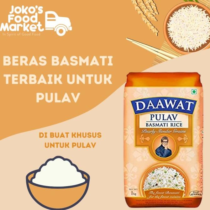 

] Daawat pulav basmati rice 1 kg