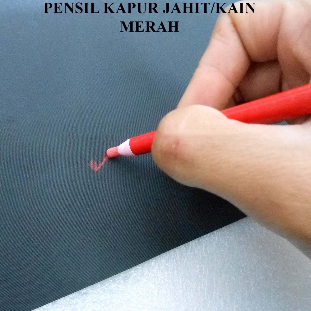 

Pensil Kapur Kain / Kapur Pensil Jahit (Chalk Pencil) Merah