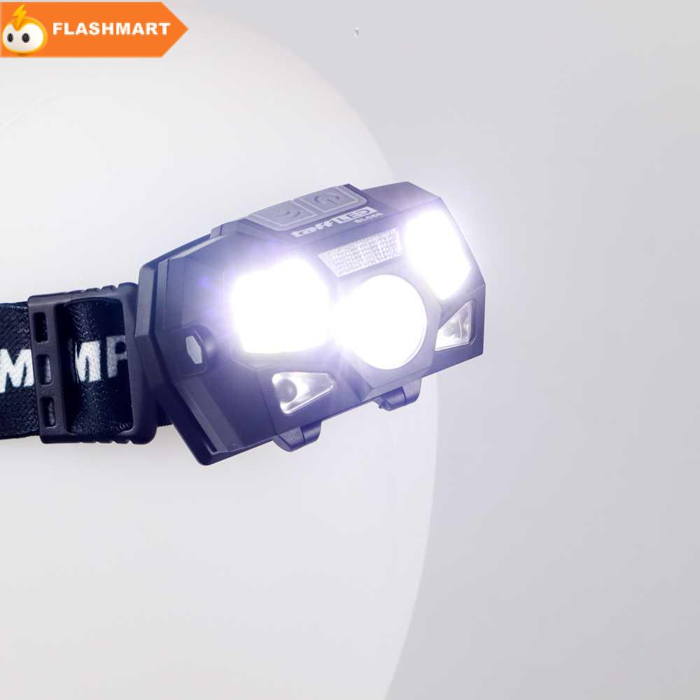 FLASHMART Headlamp Rechargeable USB Motion XPE+COB 10000 Lumens - BL066