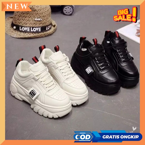 Sapatu Fashion Casual Wanita Sepatu Cantik Sneaker Korea Srpatu Wanita Dewasa Kets Sneaker Korean St