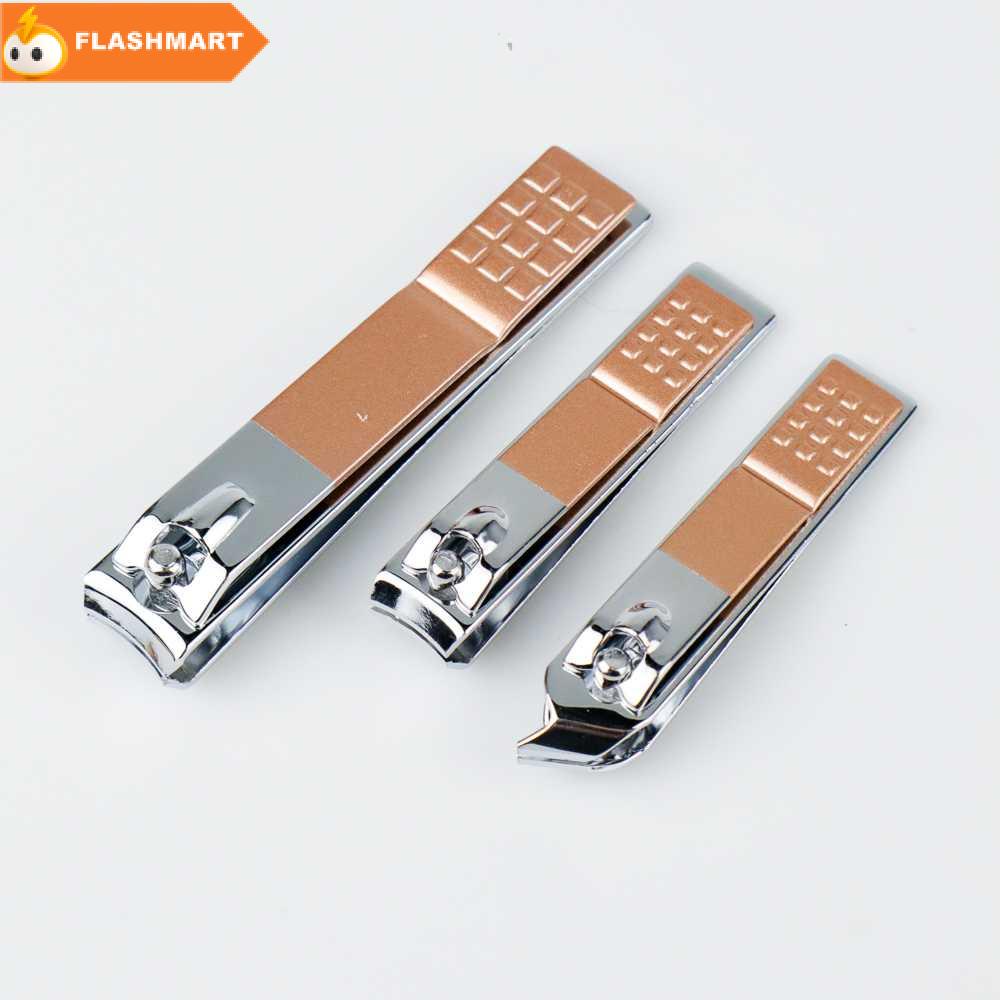 FLASHMART Gunting Kuku Nail Art Set Manicure Pedicure 12 PCS - CT02
