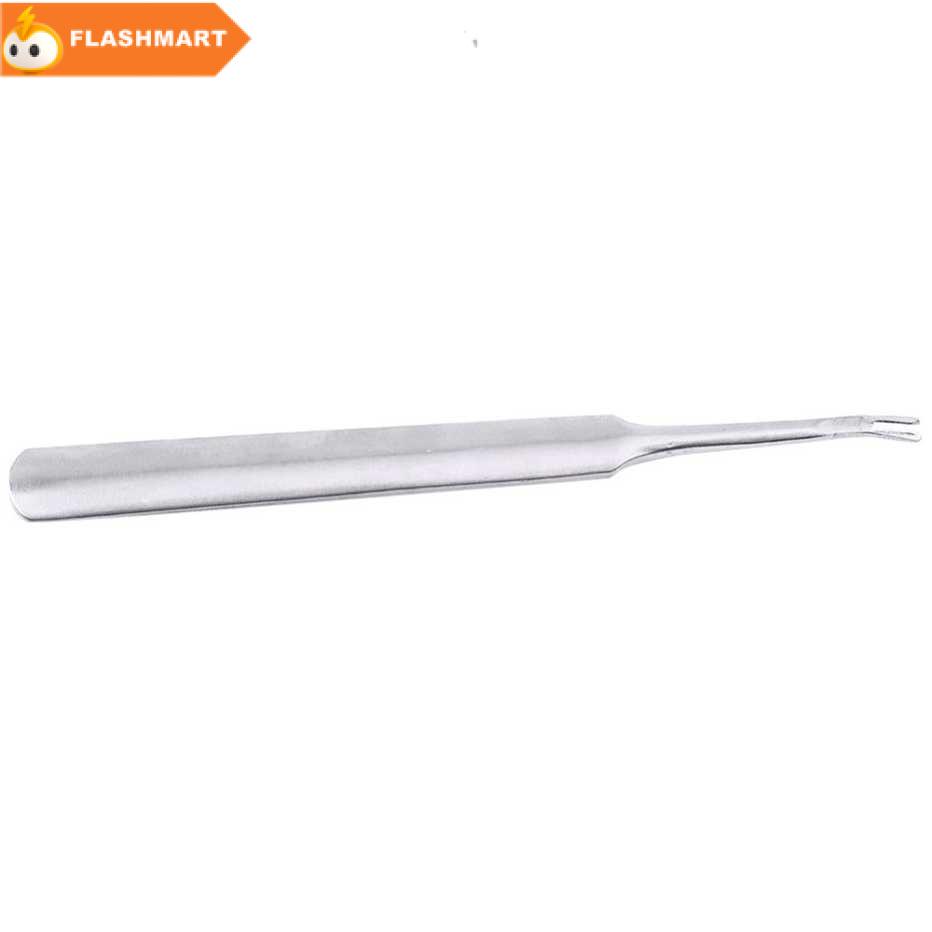 FLASHMART Alat Pencabut Kulit Mati Kutikula Nail Spoon Stainless Steel