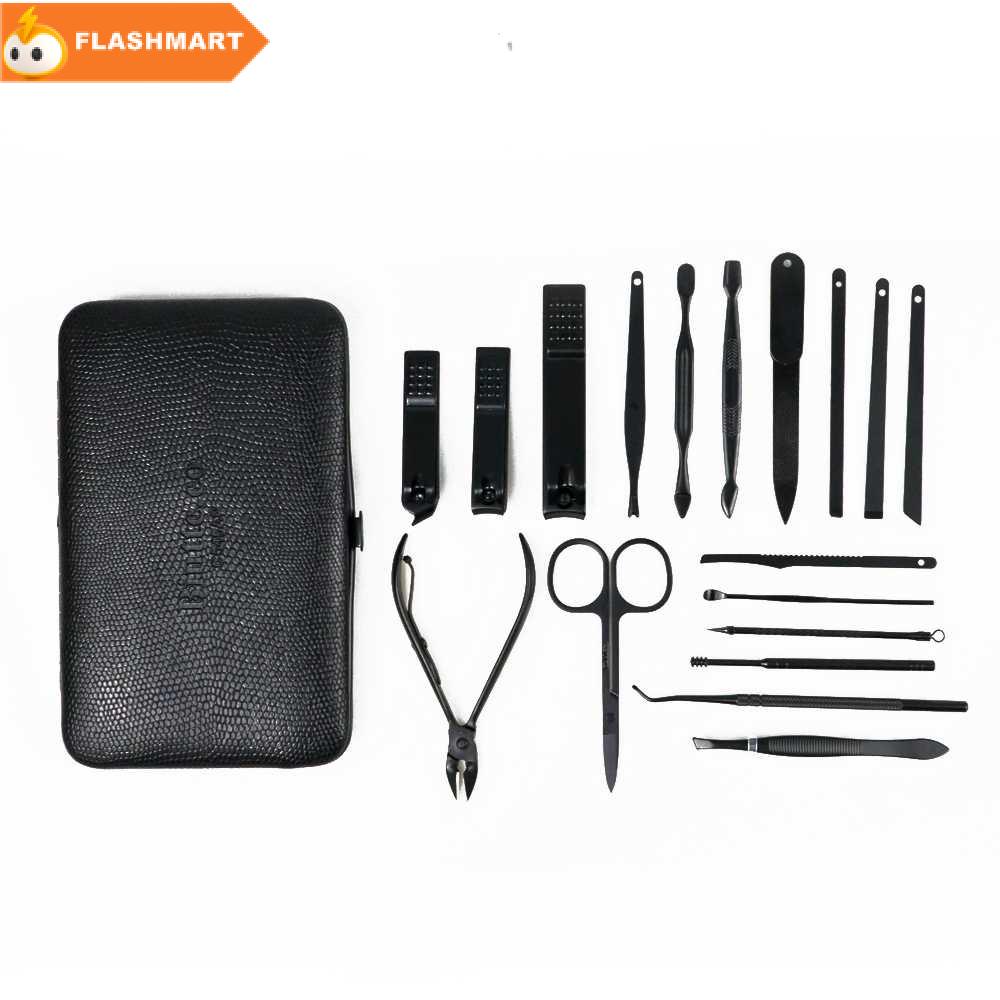 FLASHMART Nail Art Set Manicure Pedicure 18 PCS - C545AP