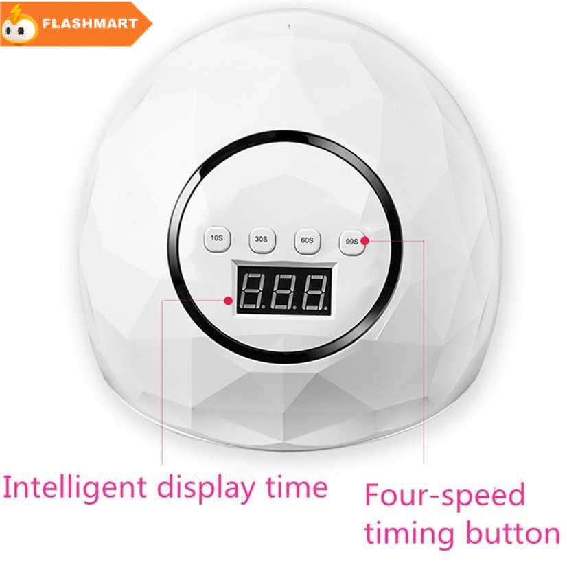 FLASHMART XIXI Pengering Kutek Kuku UV LED Nail Dryer 86W - F6