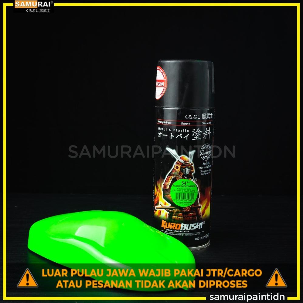 

Pilox Cat Samurai Paint 54** Hijau Ijo Stabilo/ Fluorescent Green 400