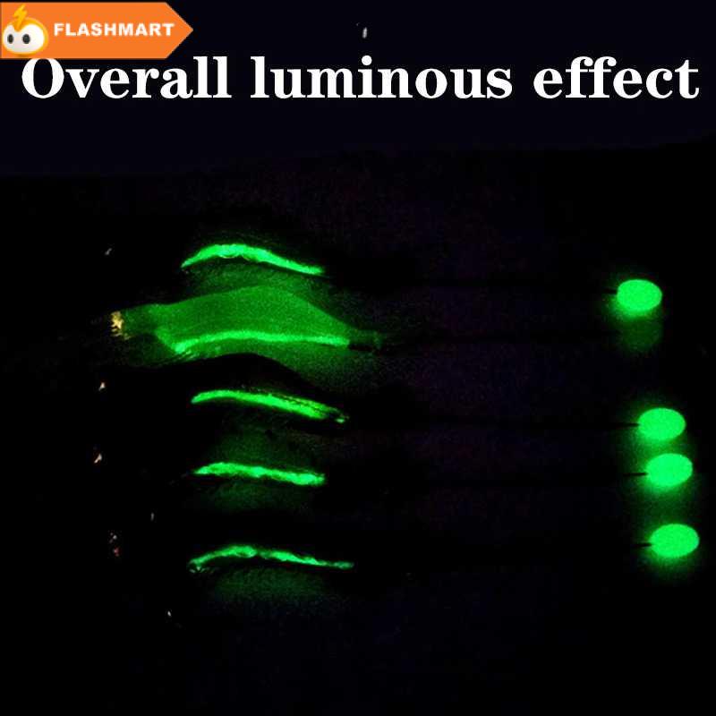 FLASHMART  Umpan Pancing Udang Kecil Luminous Shrimp Soft Bait Lure