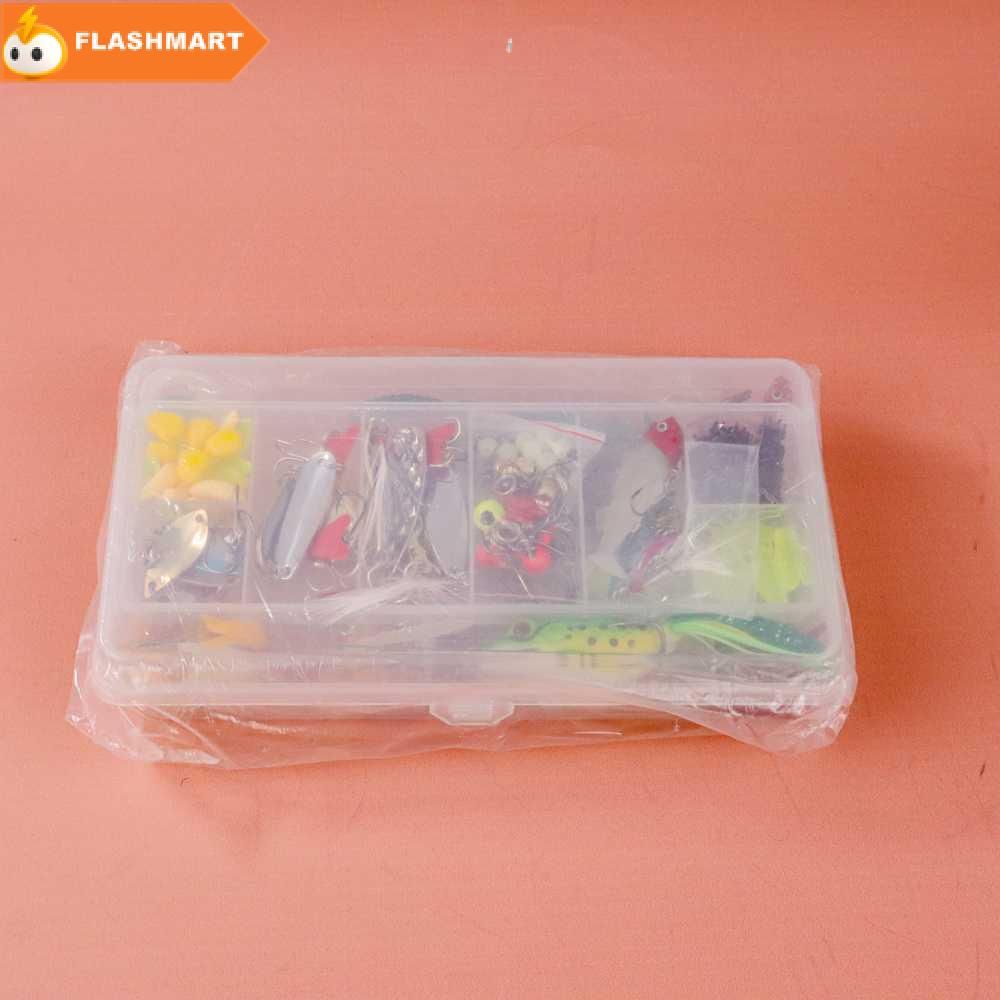 FLASHMART Umpan Pancing Ikan Set Fishing Bait Kit 140PCS - DWS250-E