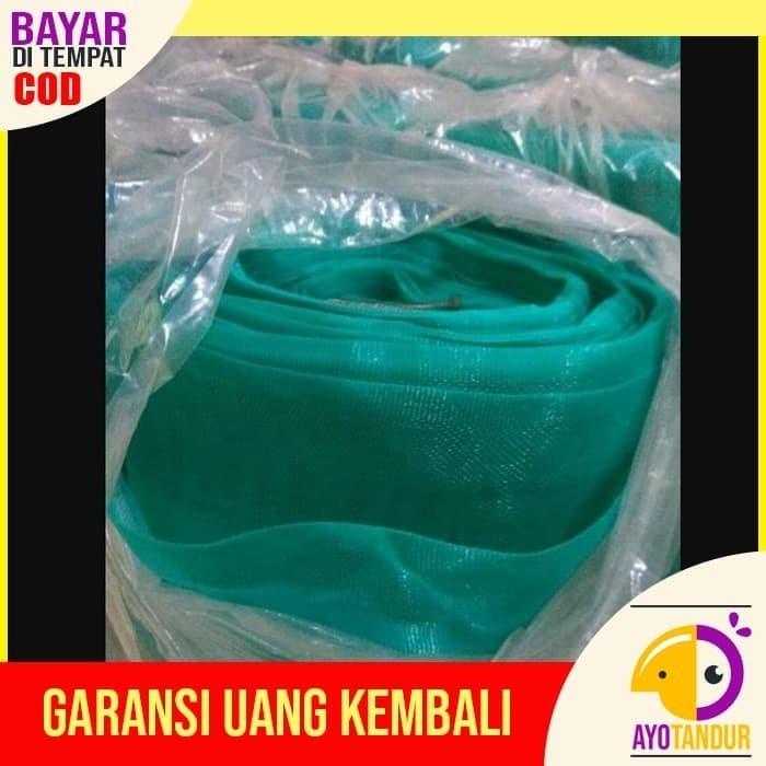 Terlaris Waring Jaring Hijau Lebar 2 Meter Bahan Paranet Bahan Kandang Bsf