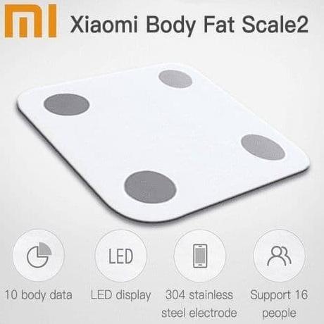 Xiaomi Mi Smart Scale 2 LED Display - Timbangan Badan Digital Global