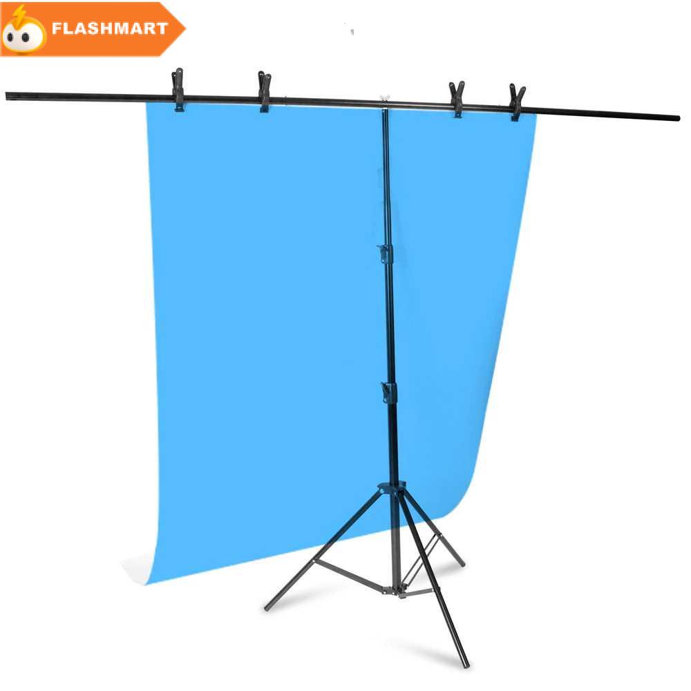 FLASHMART TaffSTUDIO Tripod T Backdrop Studio 150x200cm with 4 Clamp - DD-111