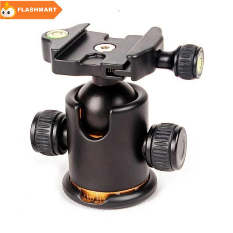 FLASHMART Andoer Tripod Ball Head Profesional 360 Rotation - TB81X