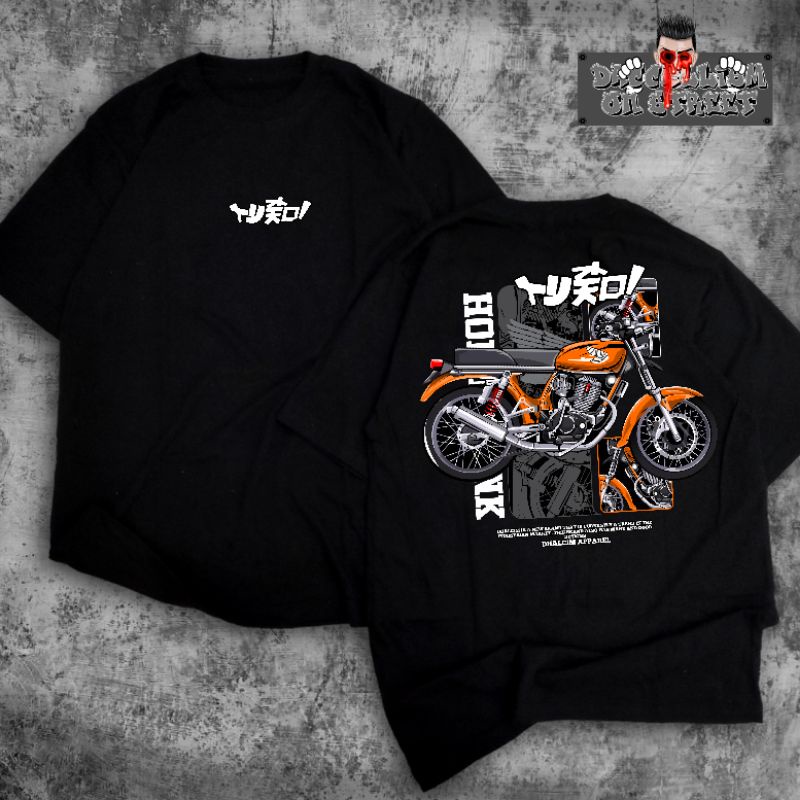 KAOS CB TERBARU NEW ARRIVAL, KAOS DISTRO CLASSIC TAPI ASIC, KAOS DISTRO HONDA GANK,  KAOS DISTRO HER